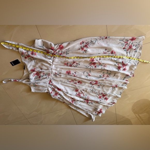 Torrid Fallover Floral Chiffon Cowl Neck Dress Women Plus Size 2X Cottagecore - Picture 16 of 16